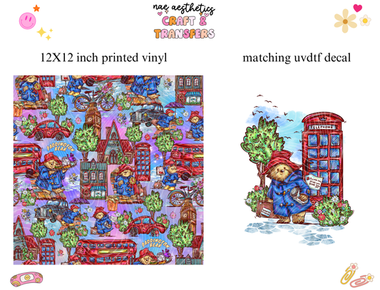 PRINTED VINYL SHEET WITH MATCHING UVDTF #213