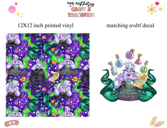 PRINTED VINYL SHEET WITH MATCHING UVDTF #220