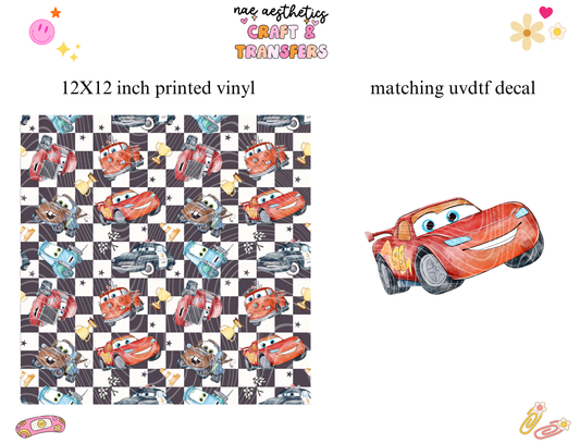 PRINTED VINYL SHEET WITH MATCHING UVDTF #231