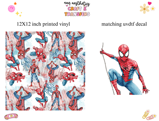 PRINTED VINYL SHEET WITH MATCHING UVDTF #238