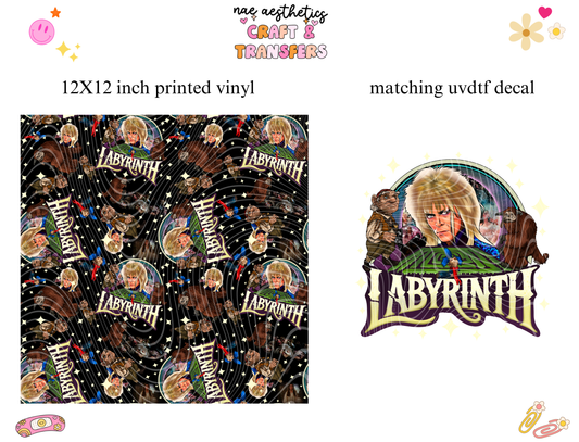 PRINTED VINYL SHEET WITH MATCHING UVDTF #30