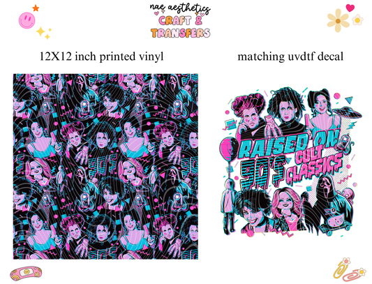 PRINTED VINYL SHEET WITH MATCHING UVDTF #52