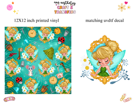 PRINTED VINYL SHEET WITH MATCHING UVDTF #59