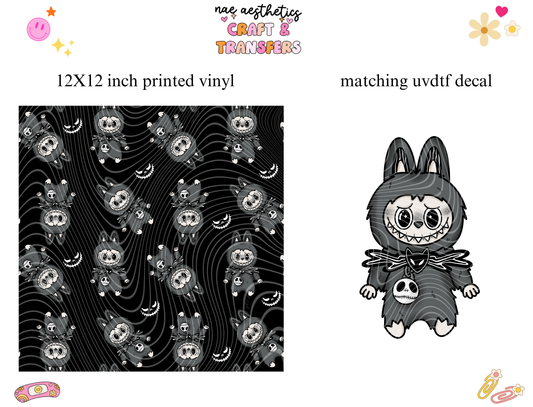 PRINTED VINYL SHEET WITH MATCHING UVDTF #67