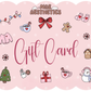NAE AESTHETICS GIFT CARD - BY EMAIL