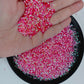 RUBY AMULET - CHUNKY  GLITTER