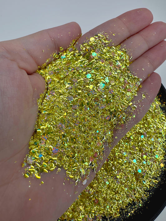 GOLDEN ACORN - CHUNKY MIX GLITTER