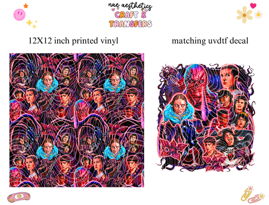 PRINTED VINYL SHEET WITH MATCHING UVDTF #252