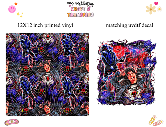 PRINTED VINYL SHEET WITH MATCHING UVDTF #253