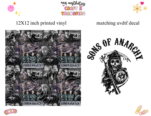 PRINTED VINYL SHEET WITH MATCHING UVDTF #255