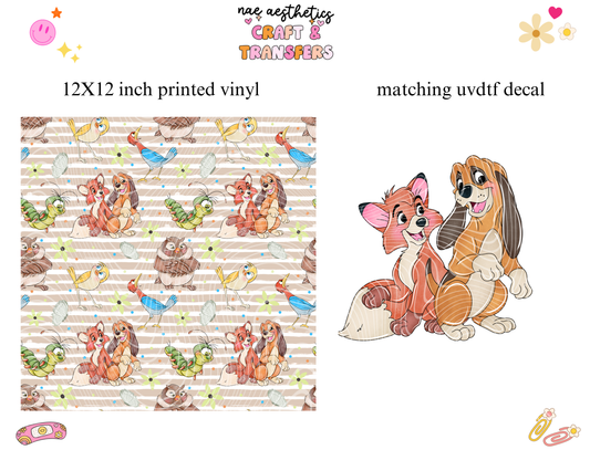 PRINTED VINYL SHEET WITH MATCHING UVDTF #260