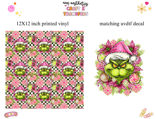 PRINTED VINYL SHEET WITH MATCHING UVDTF #261