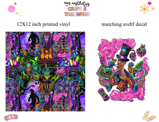 PRINTED VINYL SHEET WITH MATCHING UVDTF #263