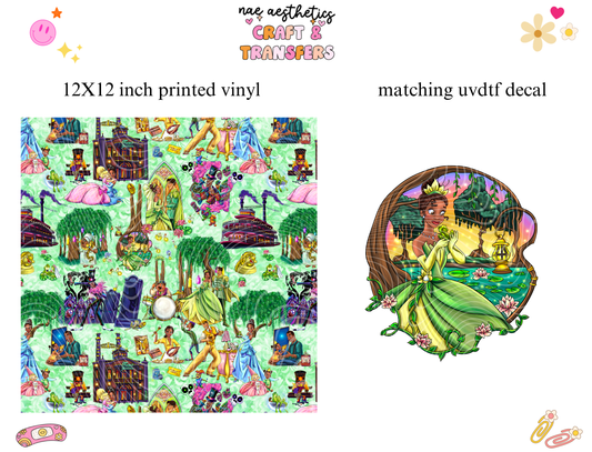 PRINTED VINYL SHEET WITH MATCHING UVDTF #264