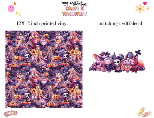 PRINTED VINYL SHEET WITH MATCHING UVDTF #272