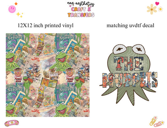 PRINTED VINYL SHEET WITH MATCHING UVDTF #276