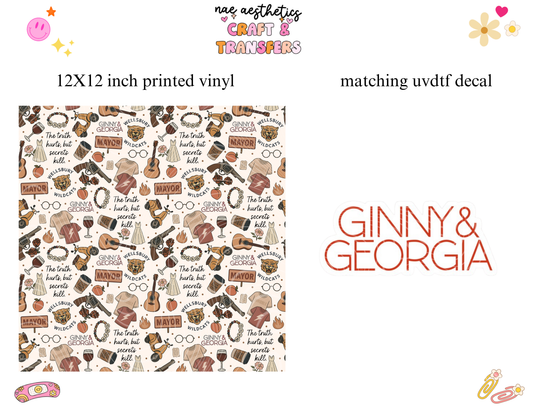 PRINTED VINYL SHEET WITH MATCHING UVDTF #293