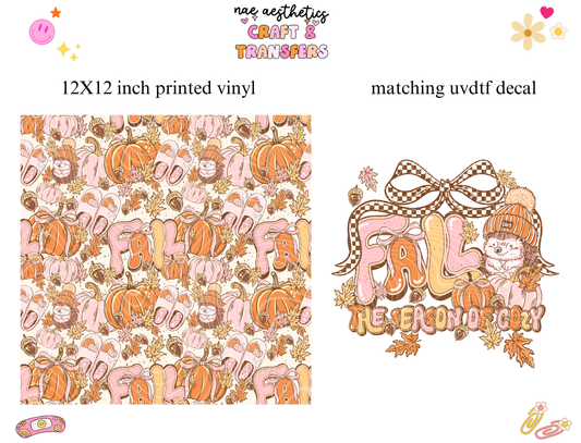 PRINTED VINYL SHEET WITH MATCHING UVDTF #296