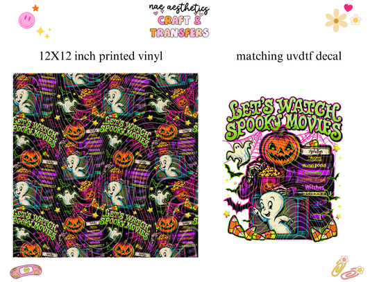 PRINTED VINYL SHEET WITH MATCHING UVDTF #306