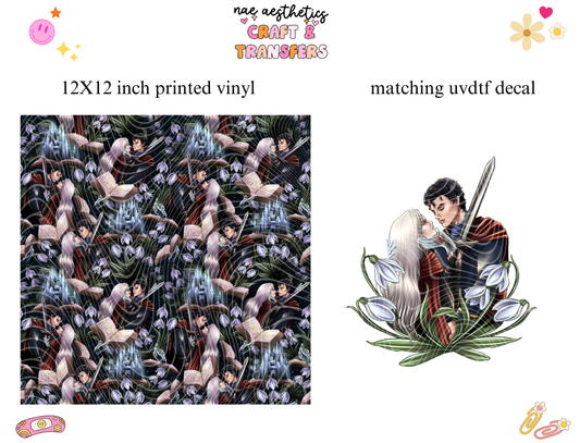 PRINTED VINYL SHEET WITH MATCHING UVDTF #312
